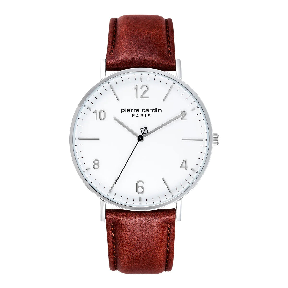 PIERRE CARDIN Men's White Dial Band Watch | PC902651F01