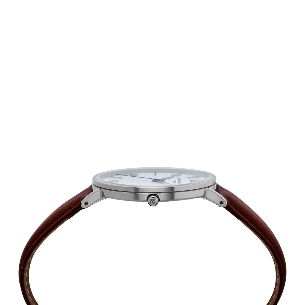 PIERRE CARDIN Men's White Dial Band Watch | PC902651F01