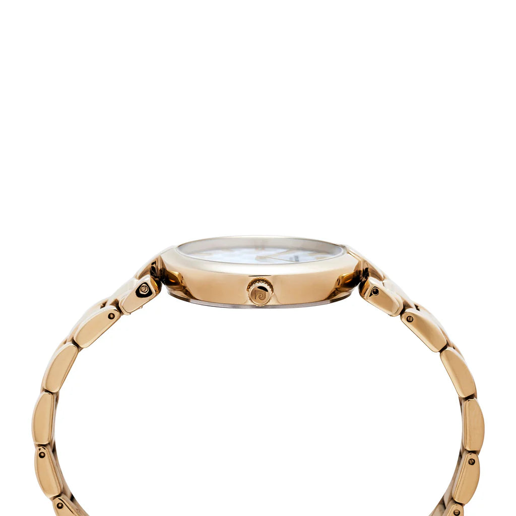 PIERRE CARDIN Women's White Mother Of Pearls Dial Watch | PC902702F104