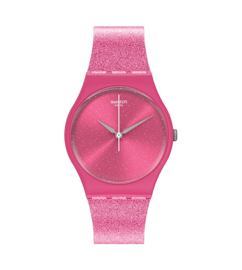 SWATCH Women's Holiday Pink Watch | S028P101