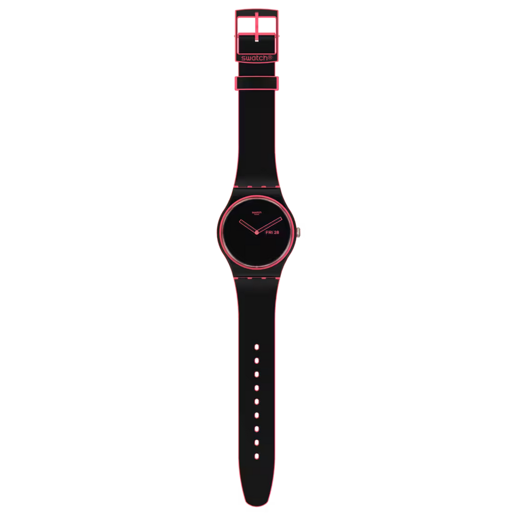 SWATCH Women's Minimal Line Pink Watch | S029P700