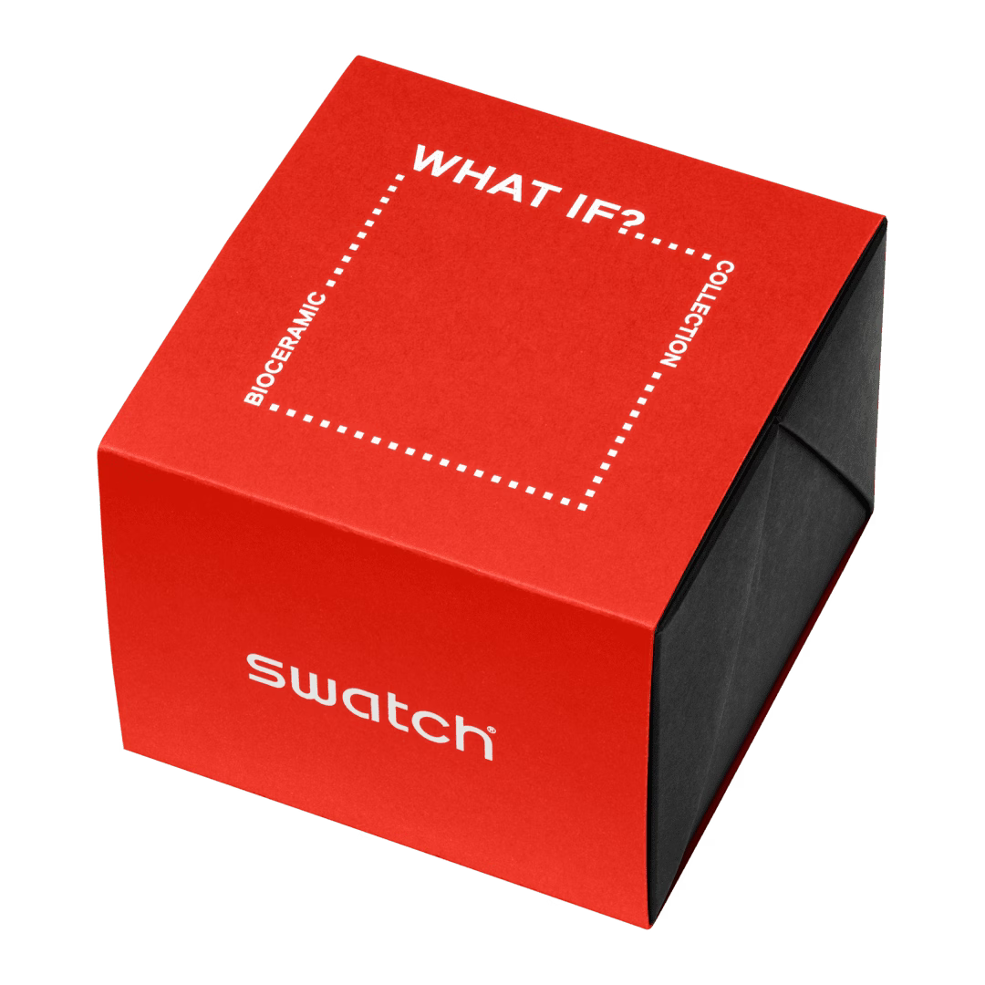 SWATCH Unisex What If Green Watch | S034G700