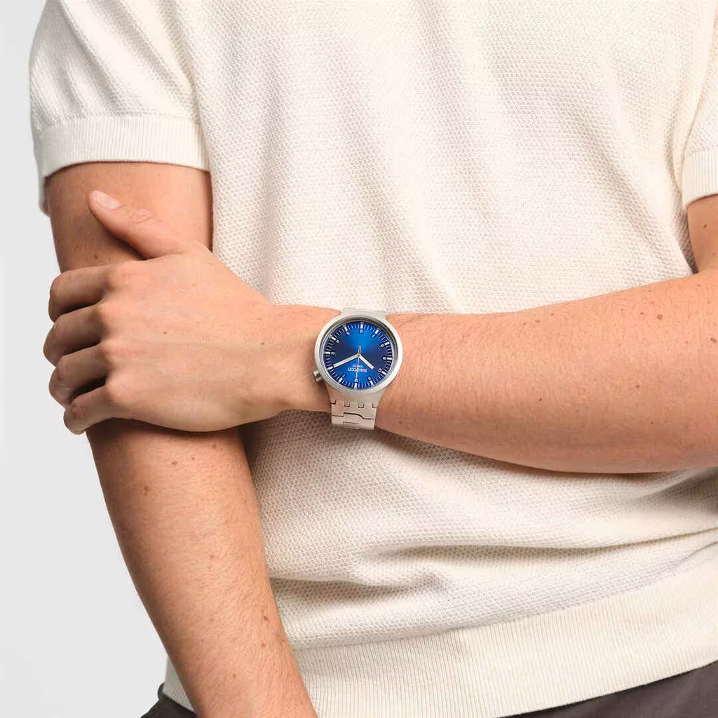 SWATCH Men's Indigo Hour Watch | SB07S102G