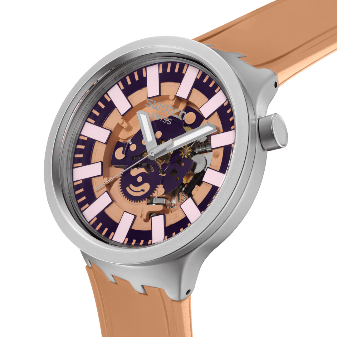 SWATCH Men's Sprinkled Water Watch | SB07S119