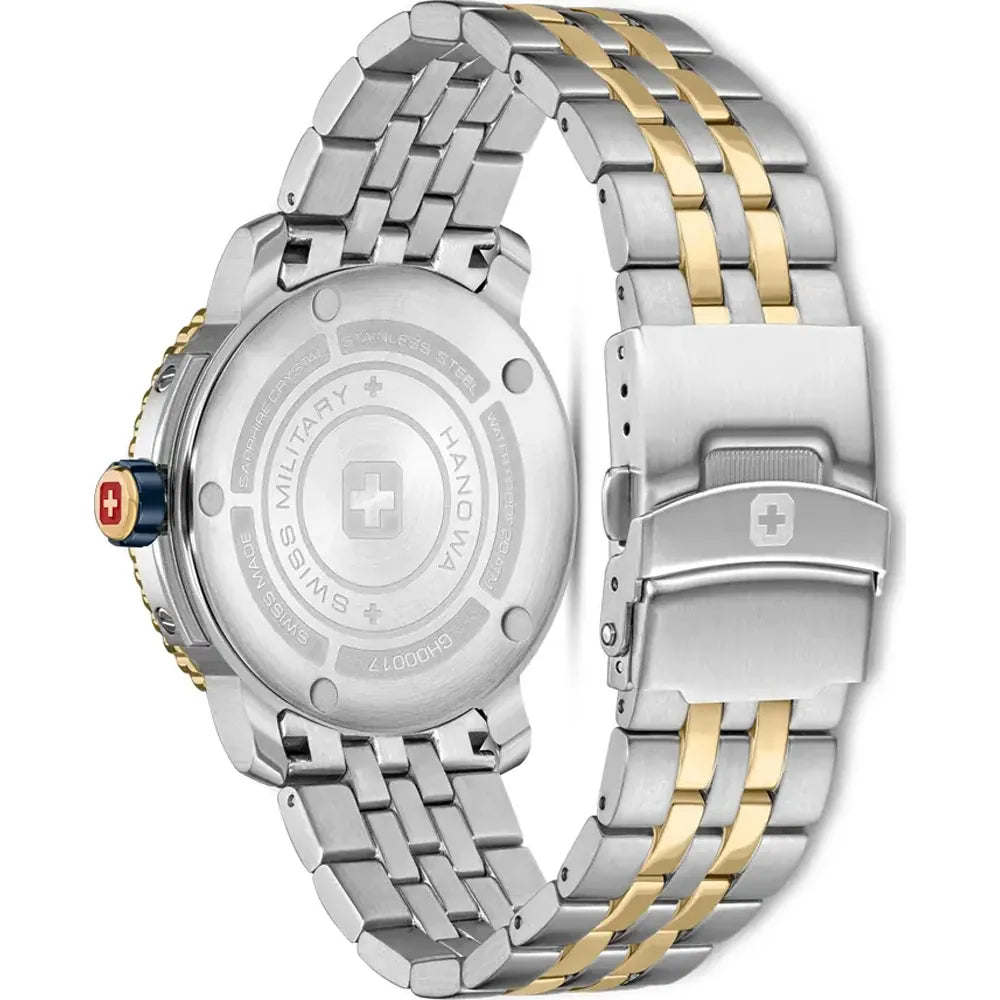 Swiss Military Men's Hanowa Black Marlin Watch | SMWGH0001760