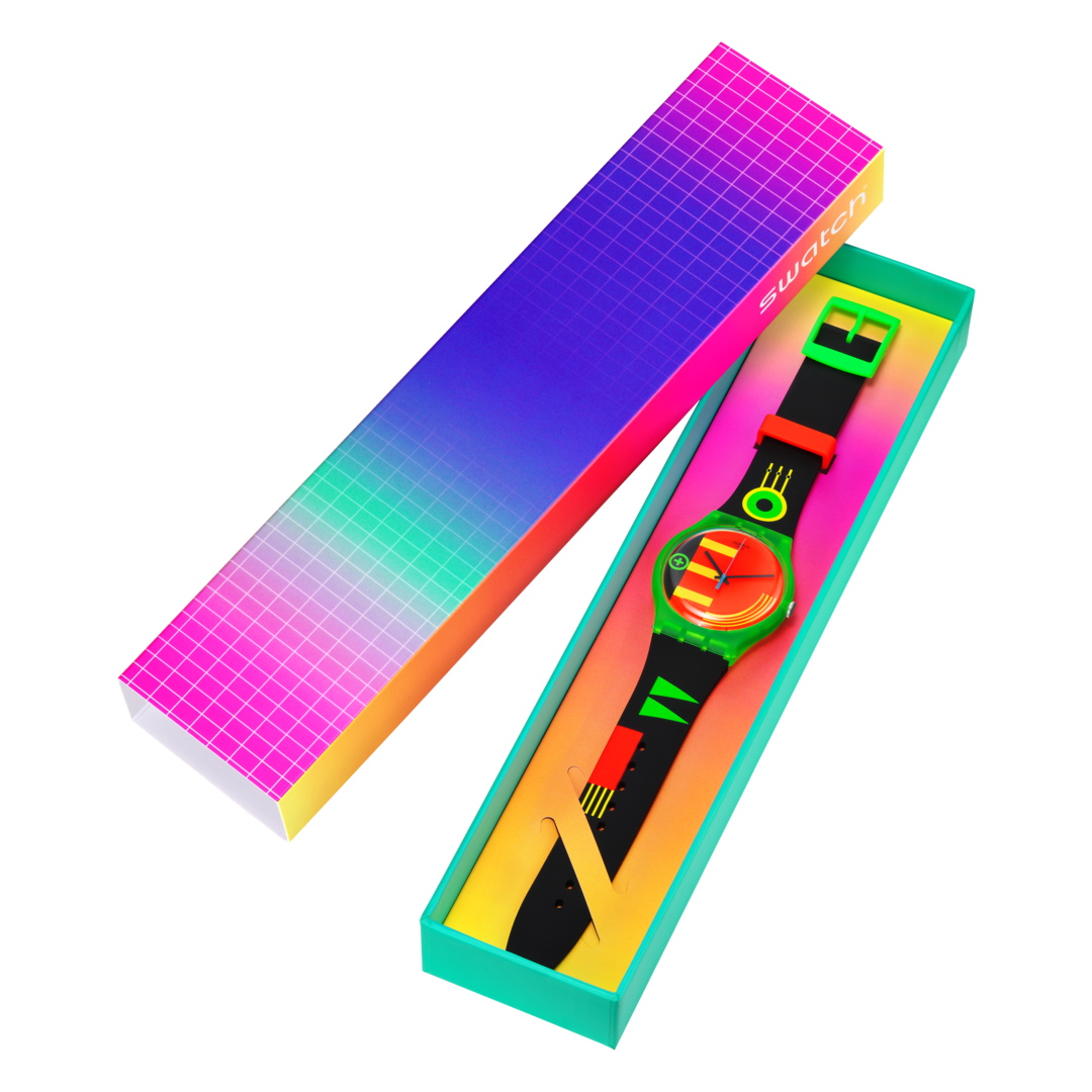 SWATCH Unisex Retro Watch | SO29G106