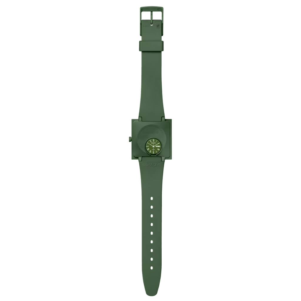 SWATCH Unisex Bioceramic Green Watch | SO34G700