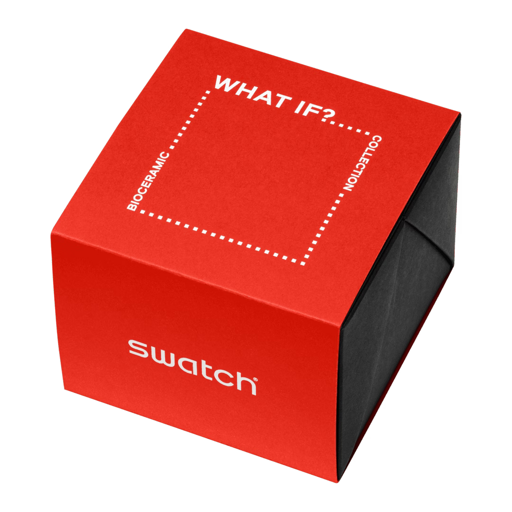 SWATCH Unisex Bioceramic Green Watch | SO34G700