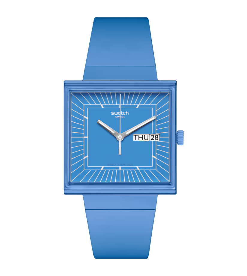 SWATCH Unisex Bioceramic Blue Watch | SO34S700