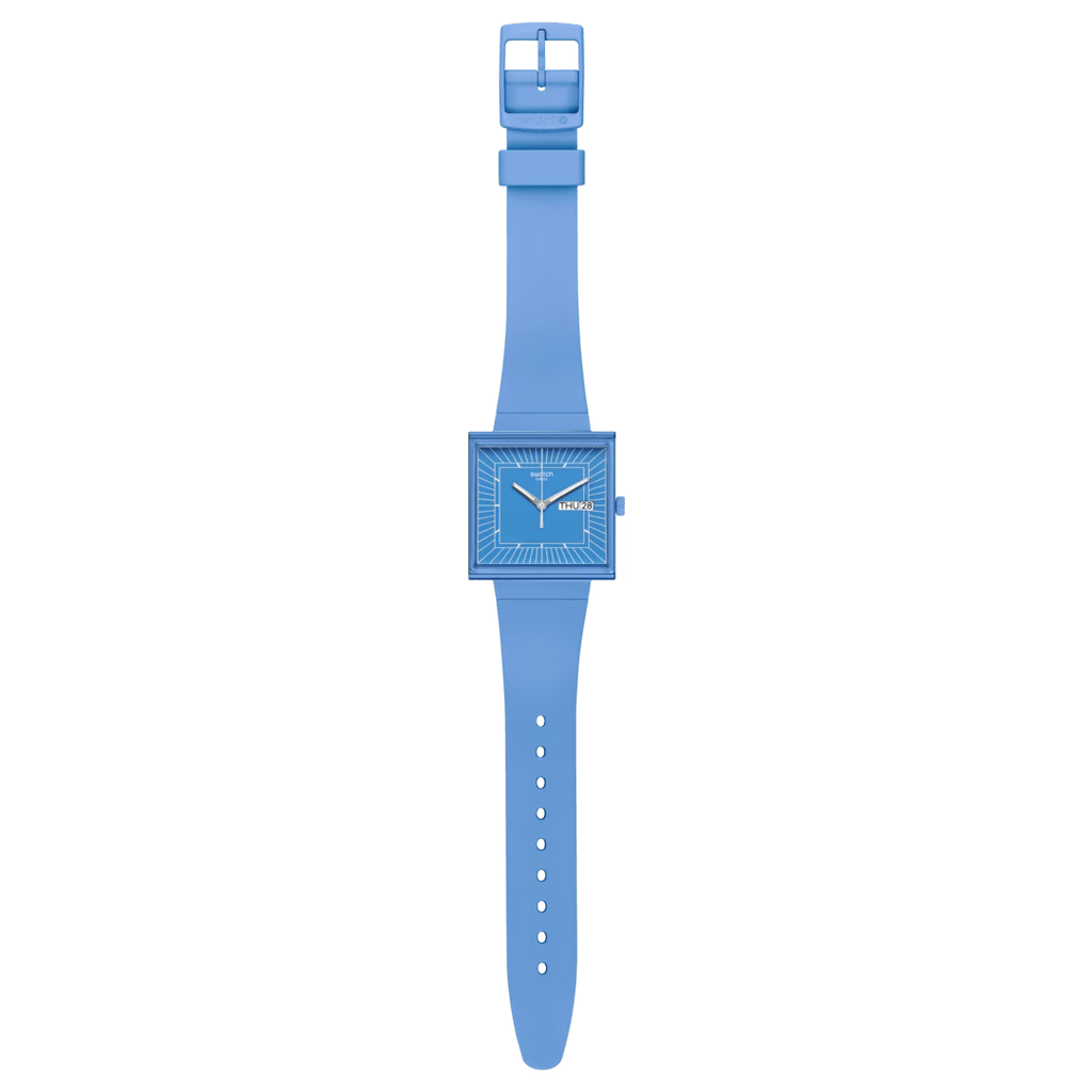 SWATCH Unisex Bioceramic Blue Watch | SO34S700