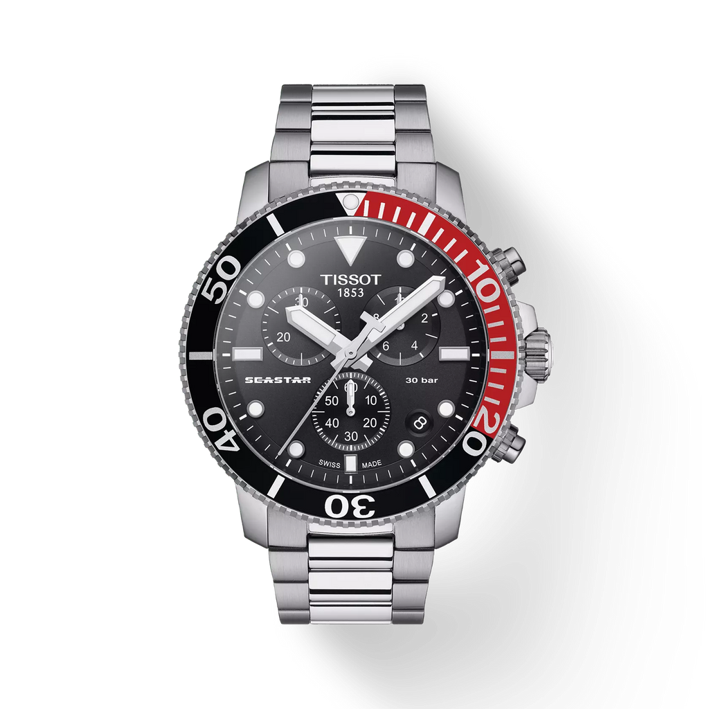 TISSOT Men's Seastar 1000 Chronograph Watch | T120.417.11.051.01