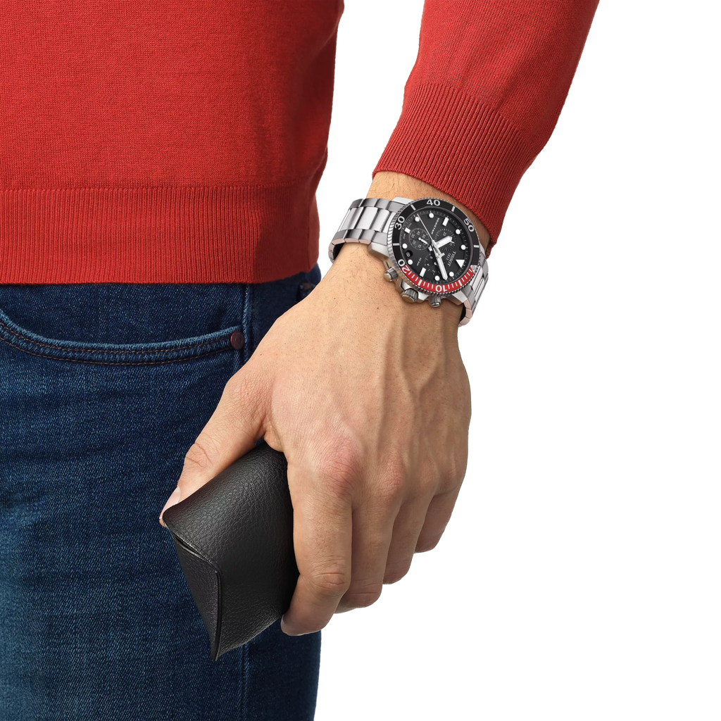 TISSOT Men's Seastar 1000 Chronograph Watch | T120.417.11.051.01