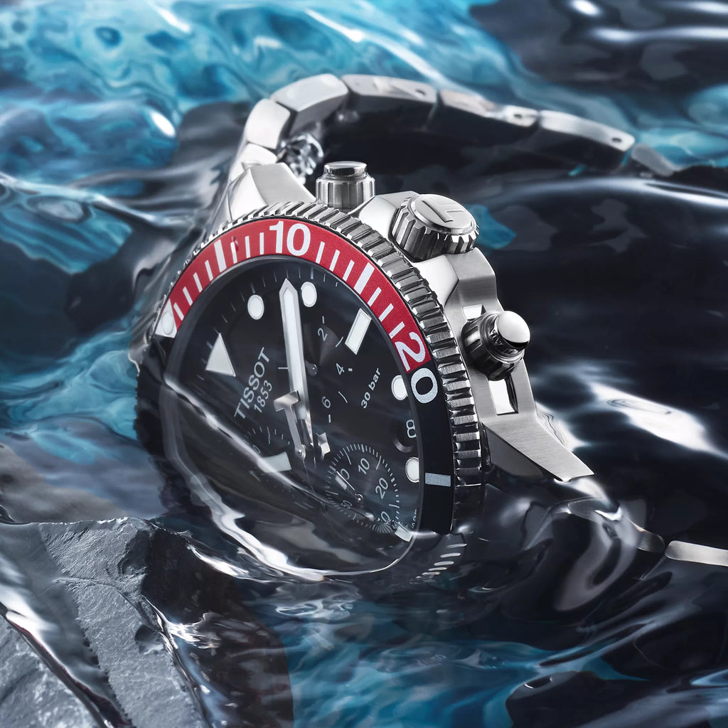 TISSOT Men's Seastar 1000 Chronograph Watch | T120.417.11.051.01