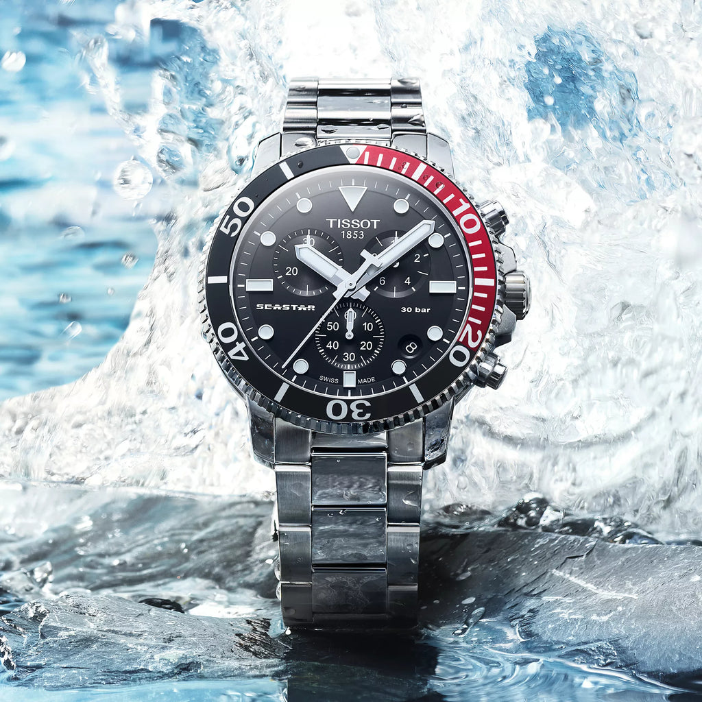 TISSOT Men's Seastar 1000 Chronograph Watch | T120.417.11.051.01