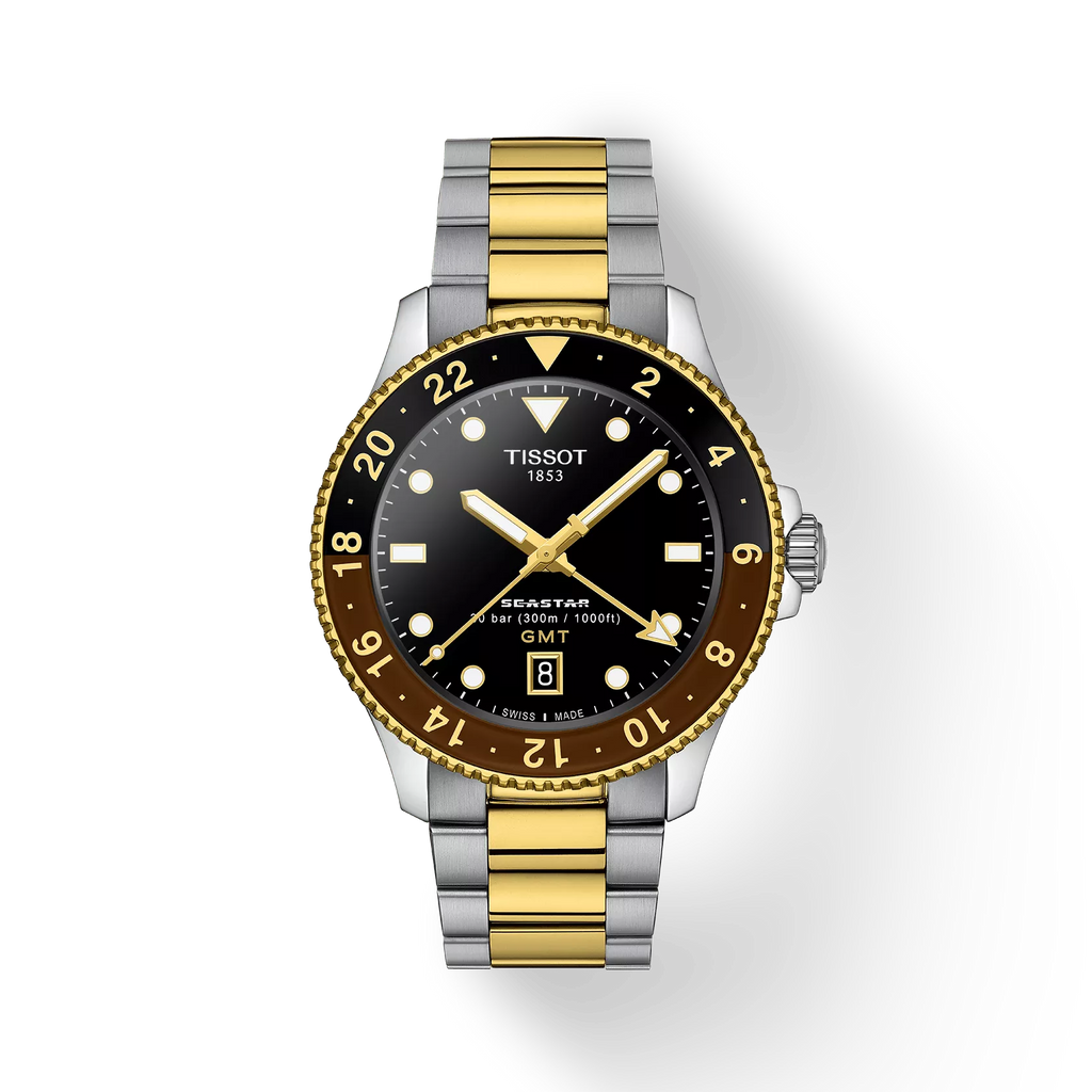 Tissot Men's Seastar 1000 GMT Watch | T120.852.22.051.00