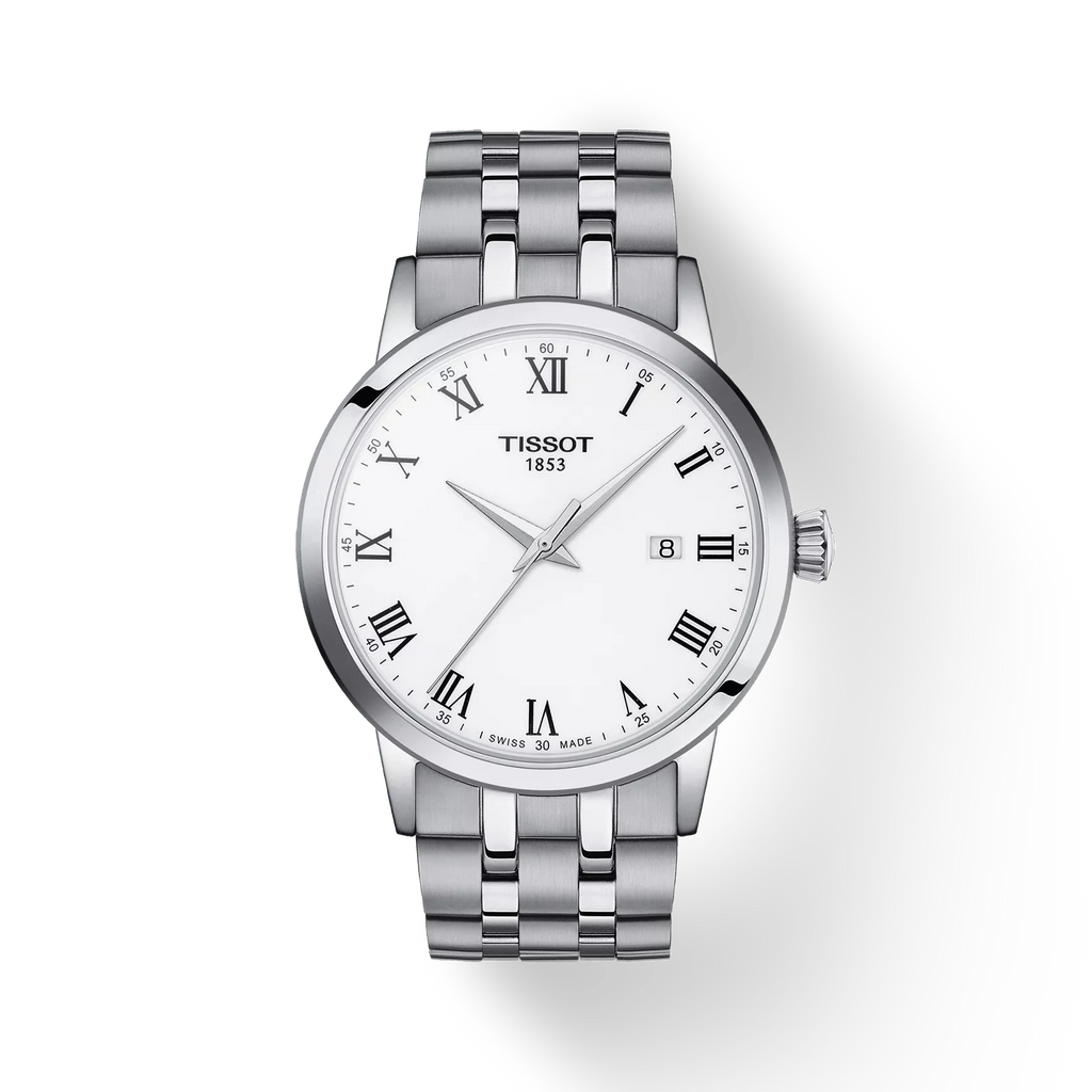 TISSOT Men Classic Silver Watch | T129.410.11.013.00