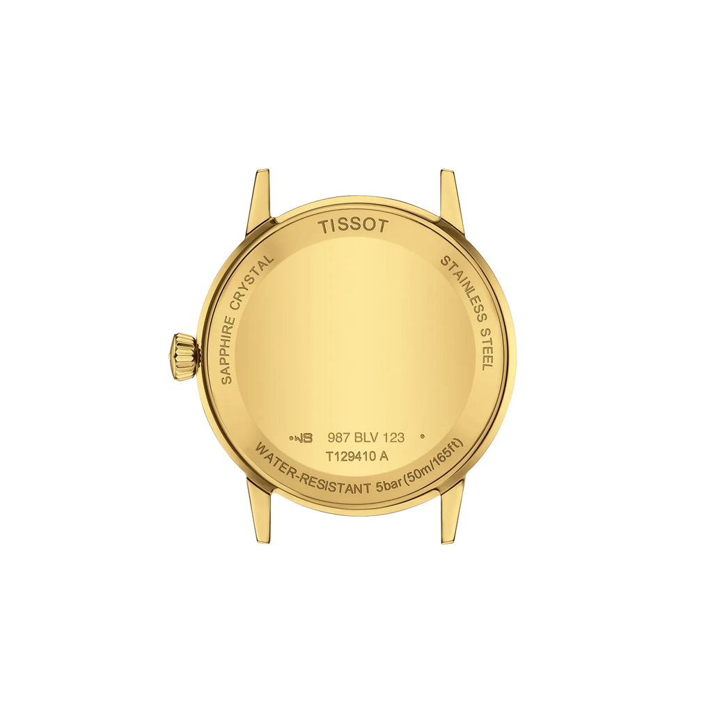Tissot Men's Brown Classic Dream Leather Watch | T129.410.36.261.00