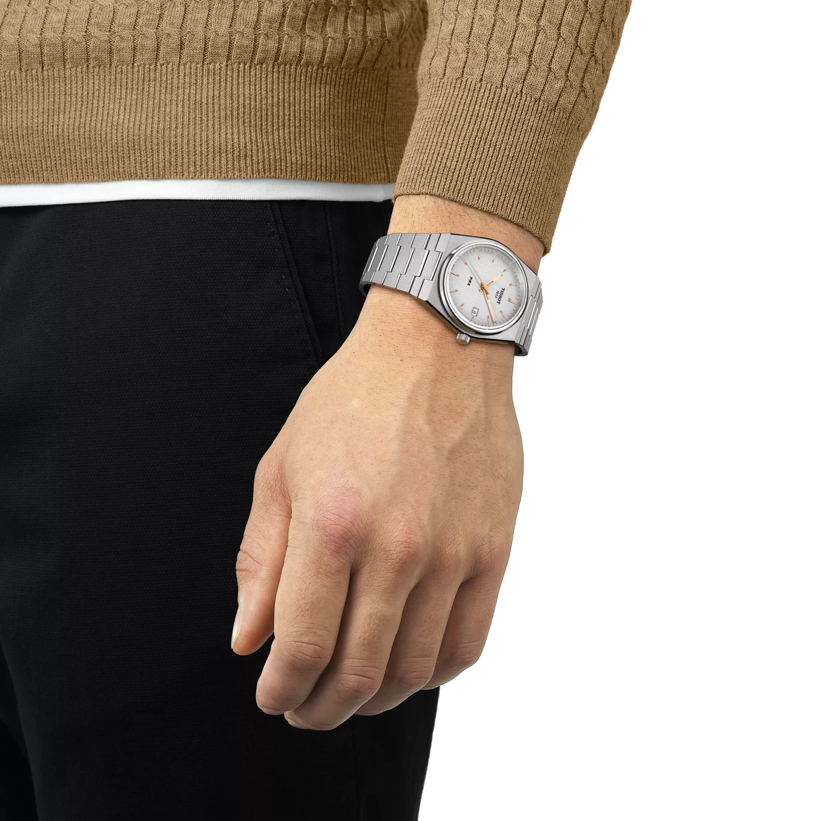 TISSOT Men's PRX Silver Dial Watch | T137.410.11.031.00
