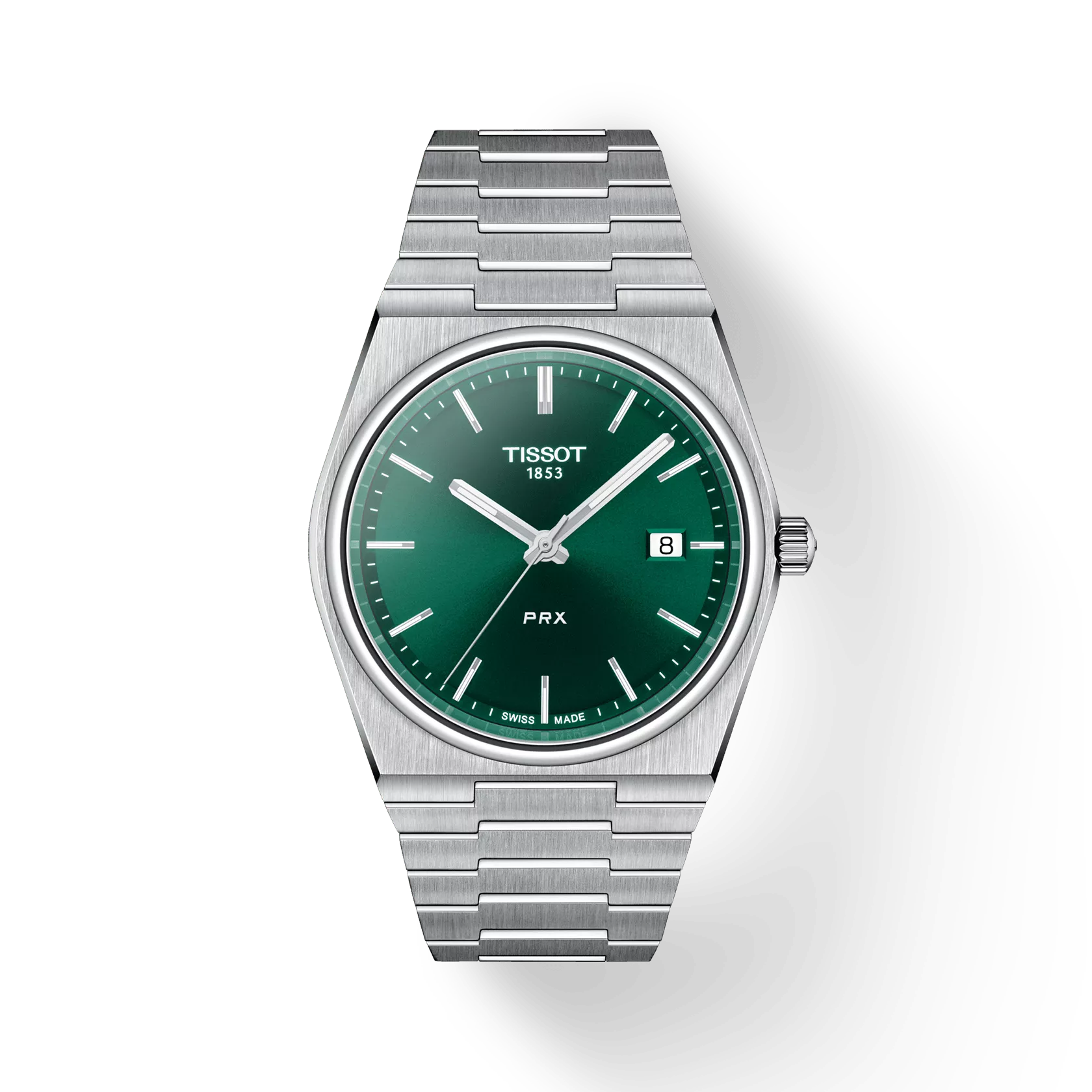 TISSOT Men's PRX Green Dial Watch | T137.410.11.091.00