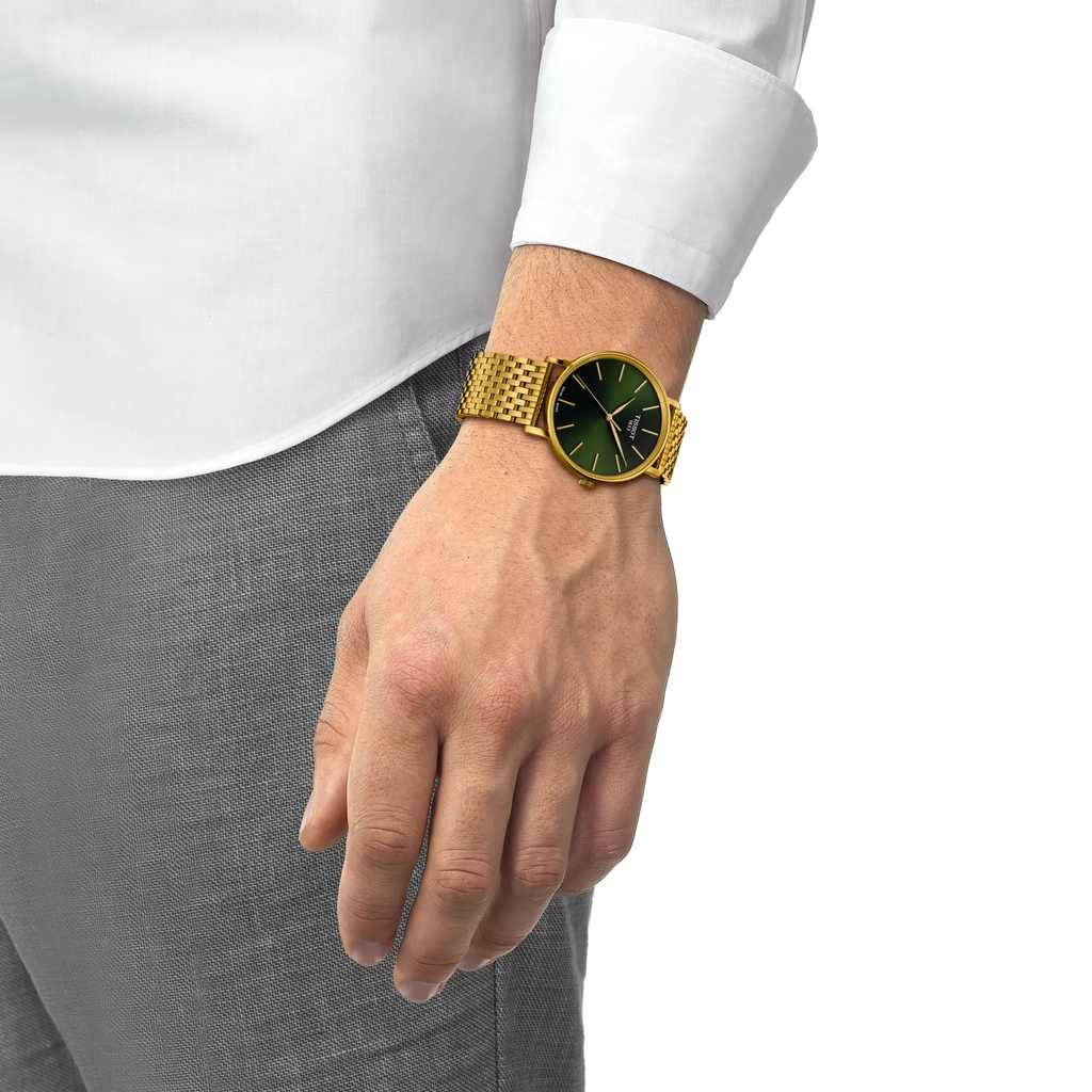 TISSOT Men's Everytime Gold Band Watch | T143.410.33.091.00