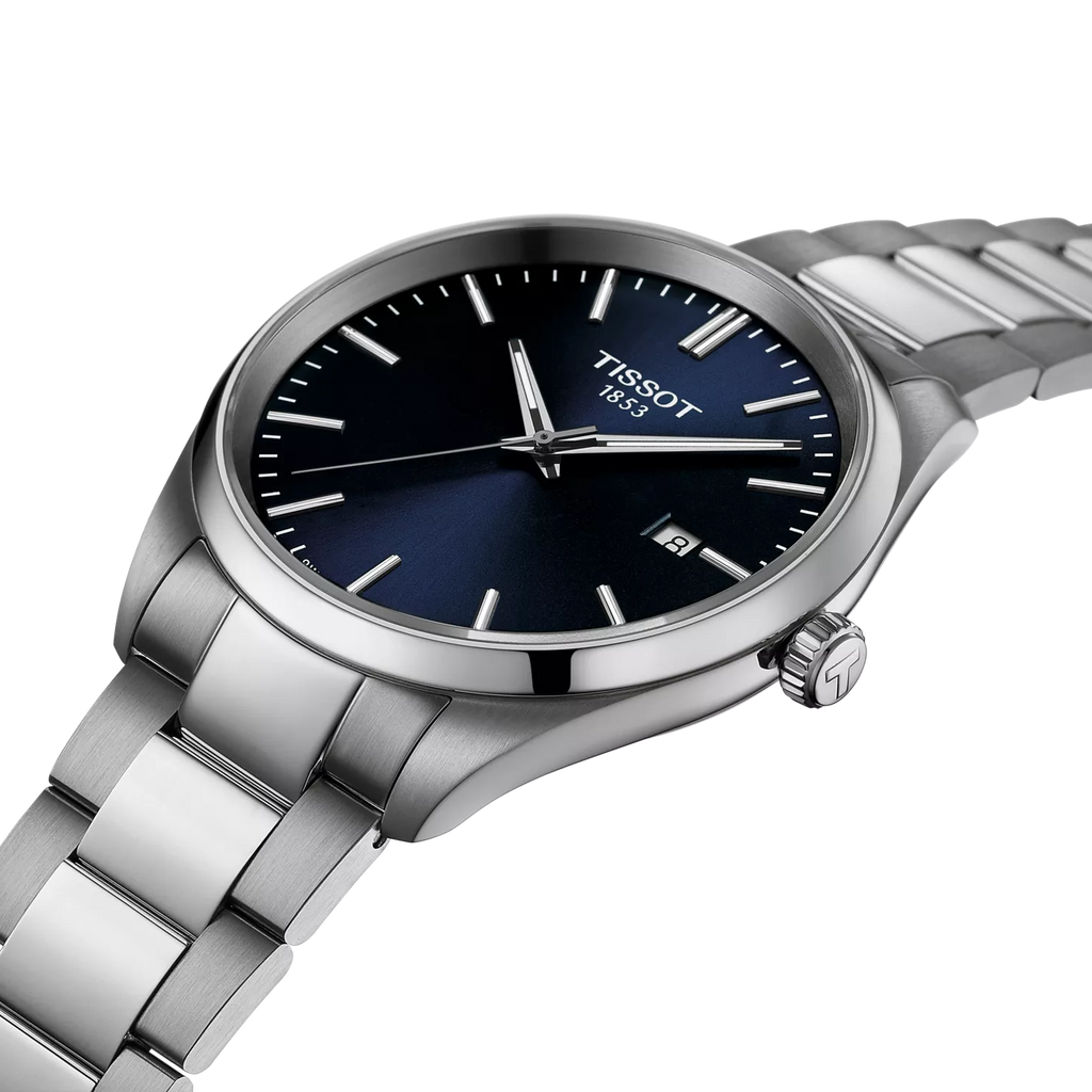 TISSOT Men's PR 100 Blue Dial Watch | T150.410.11.041.00