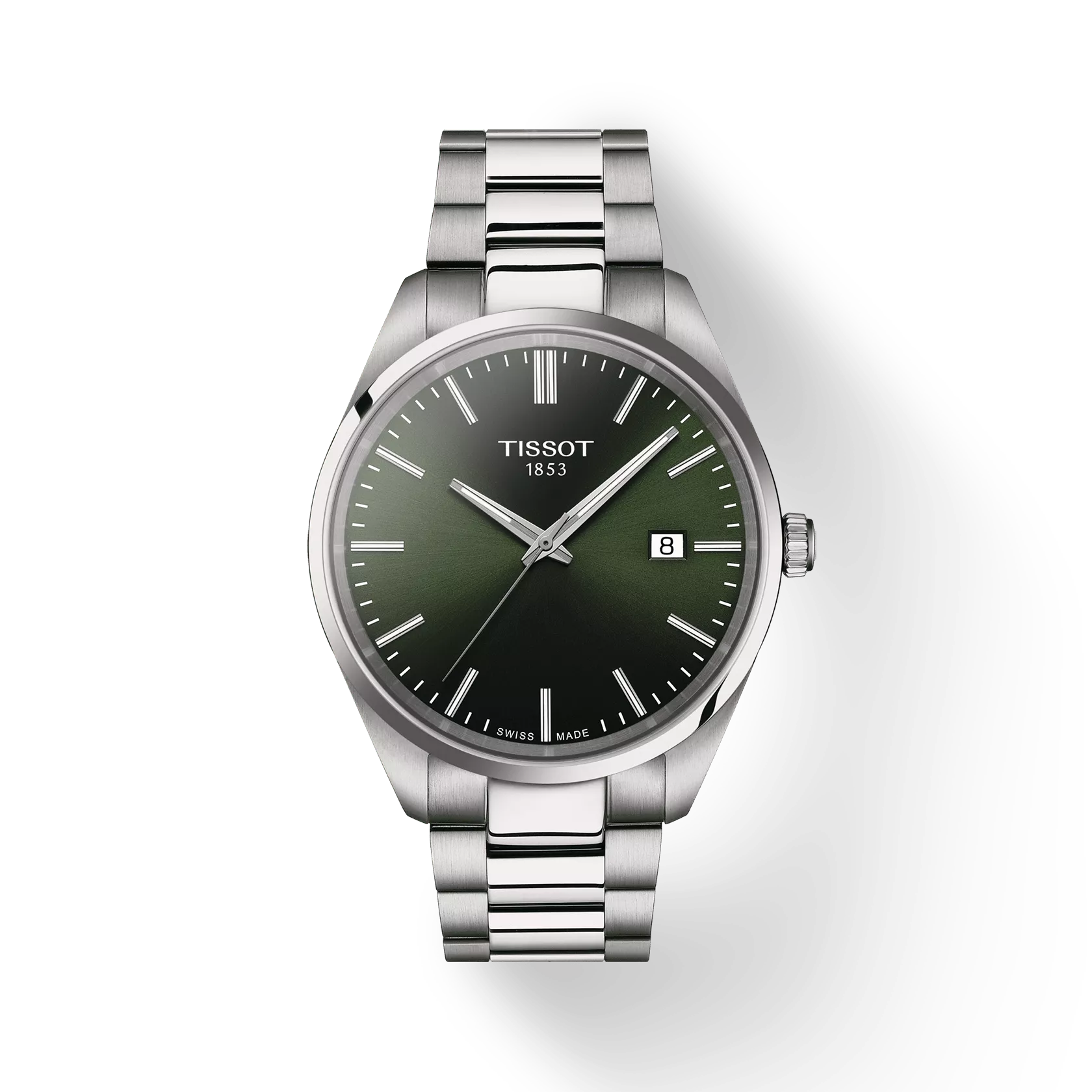 TISSOT Men's PR 100 Green Dial Watch | T150.410.11.091.00