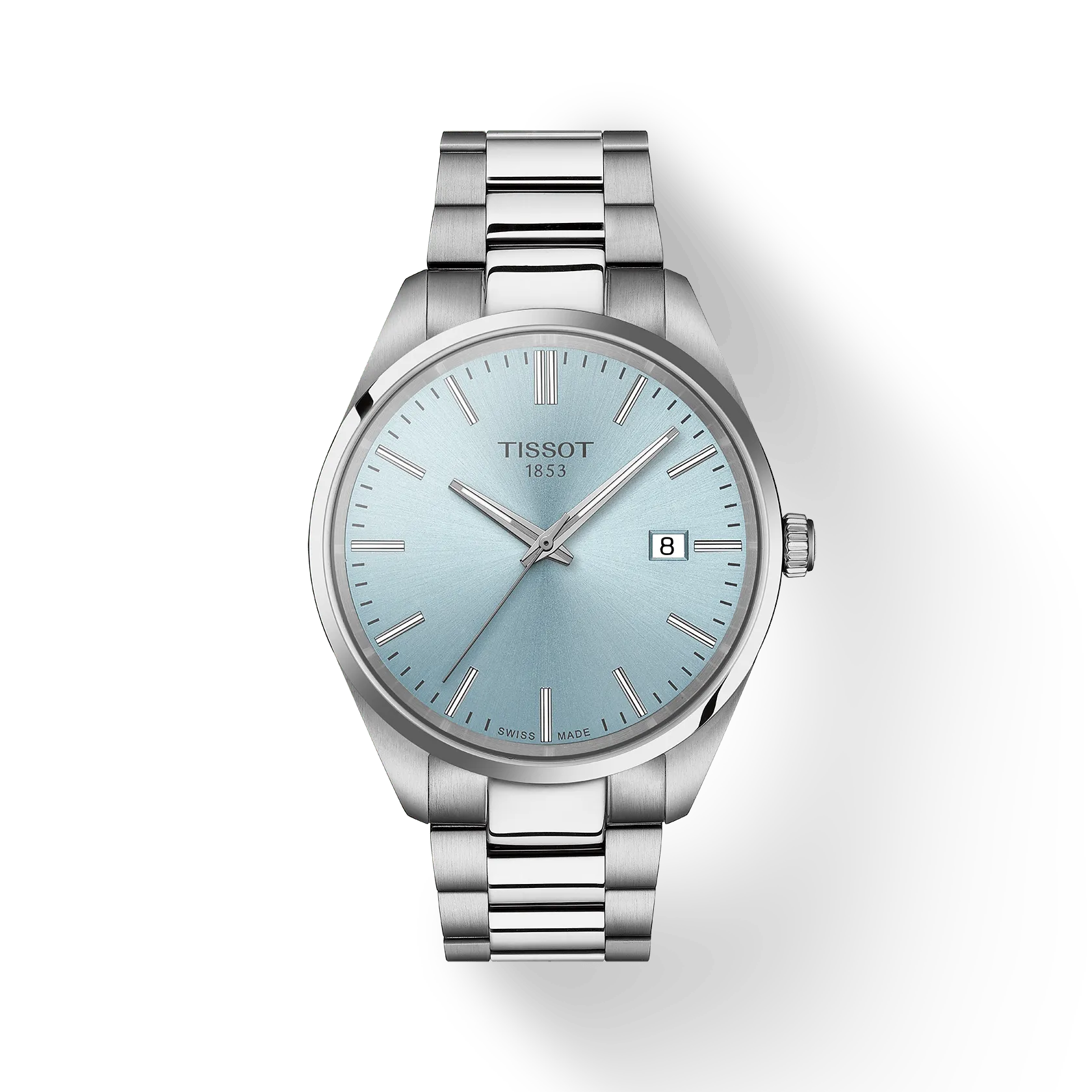 TISSOT Men's PR 100 Ice Blue Dial Watch | T150.410.11.351.00