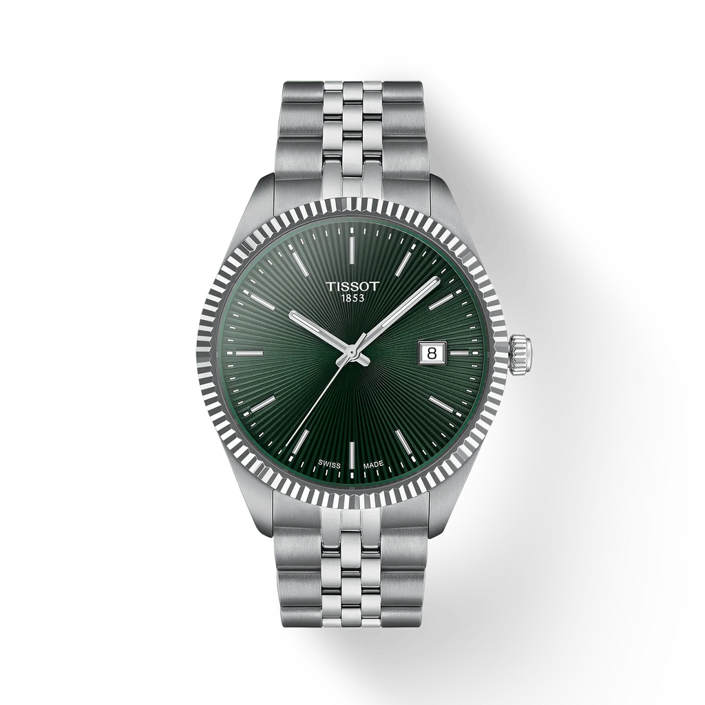 Tissot Men's Ballade Green Dial Watch | T156.410.11.091.00