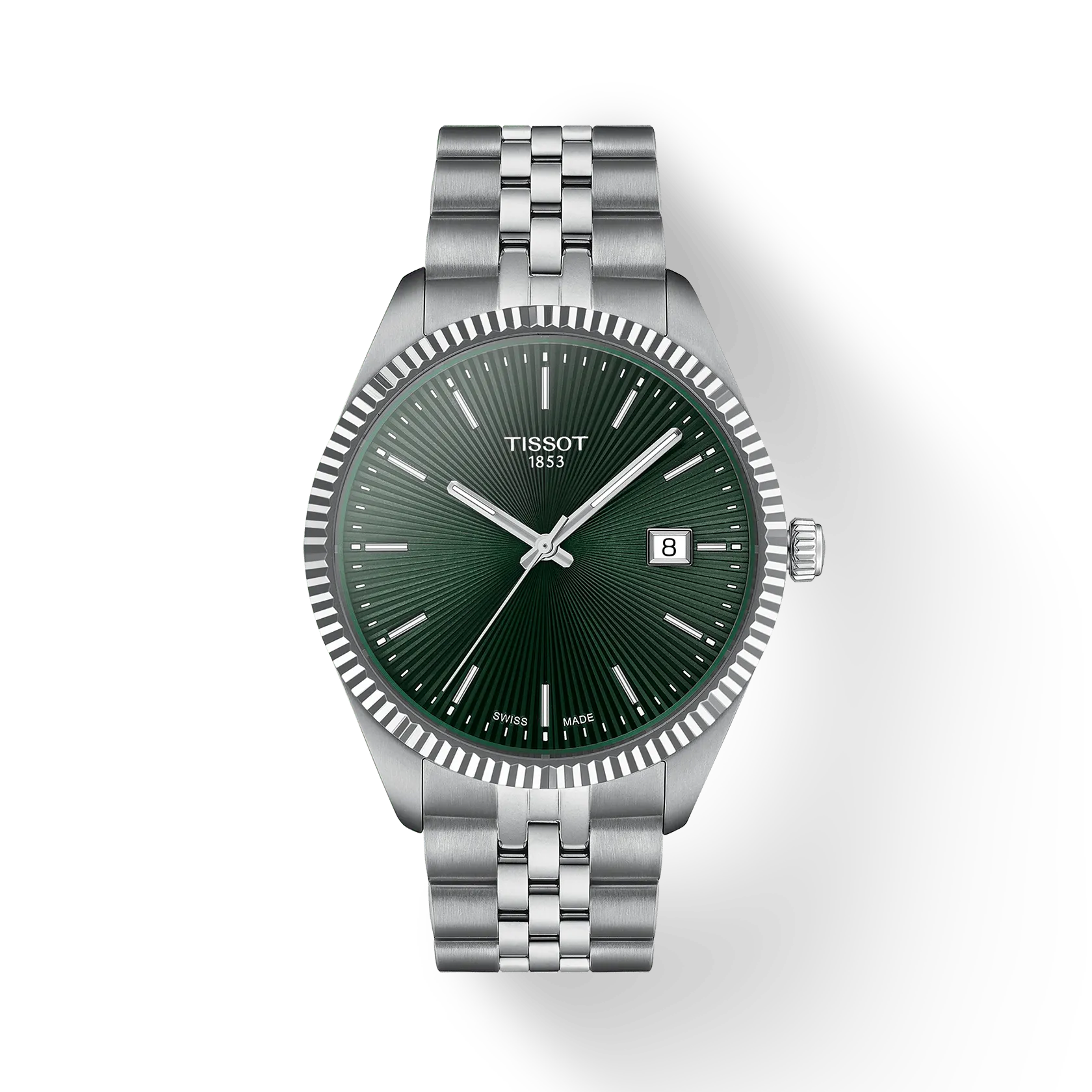 Tissot Men's Ballade Green Dial Watch | T156.410.11.091.00