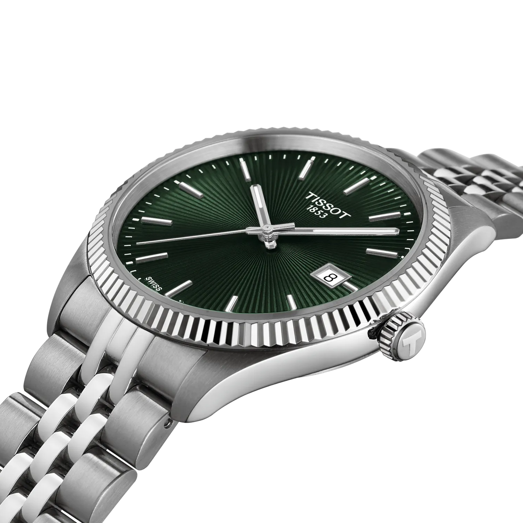 Tissot Men's Ballade Green Dial Watch | T156.410.11.091.00