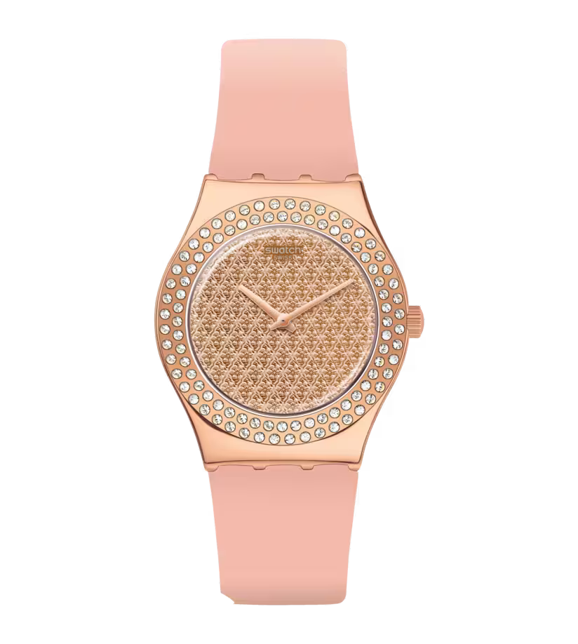 SWATCH Women's Pink Confusion Watch | YLG140