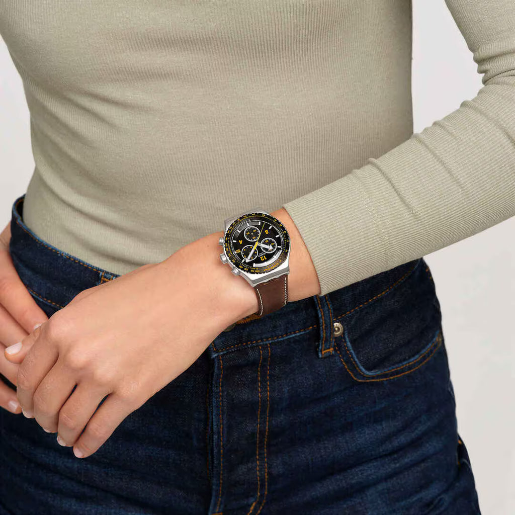 SWATCH Unisex Canyon Chaser Watch | YVS530