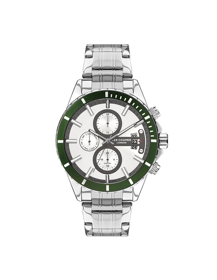 LEE COOPER Men’s Multi Function Silver Dial Watch – LC07529.330