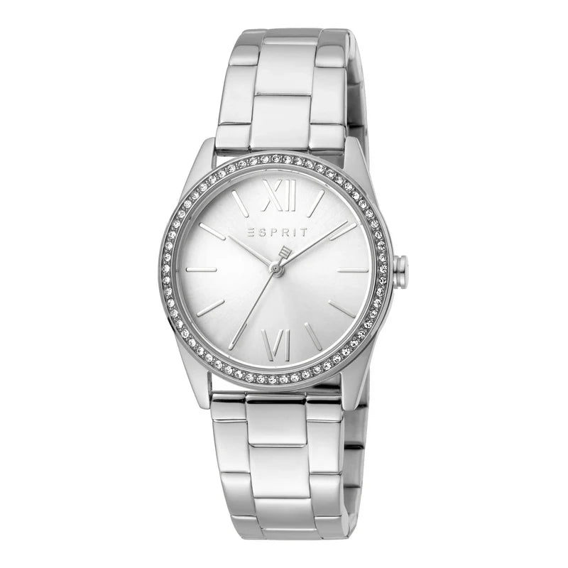 Esprit Women's Watch With Silver Stainless Steel Case And Silver Stainless Steel Band | ES1L219M0045