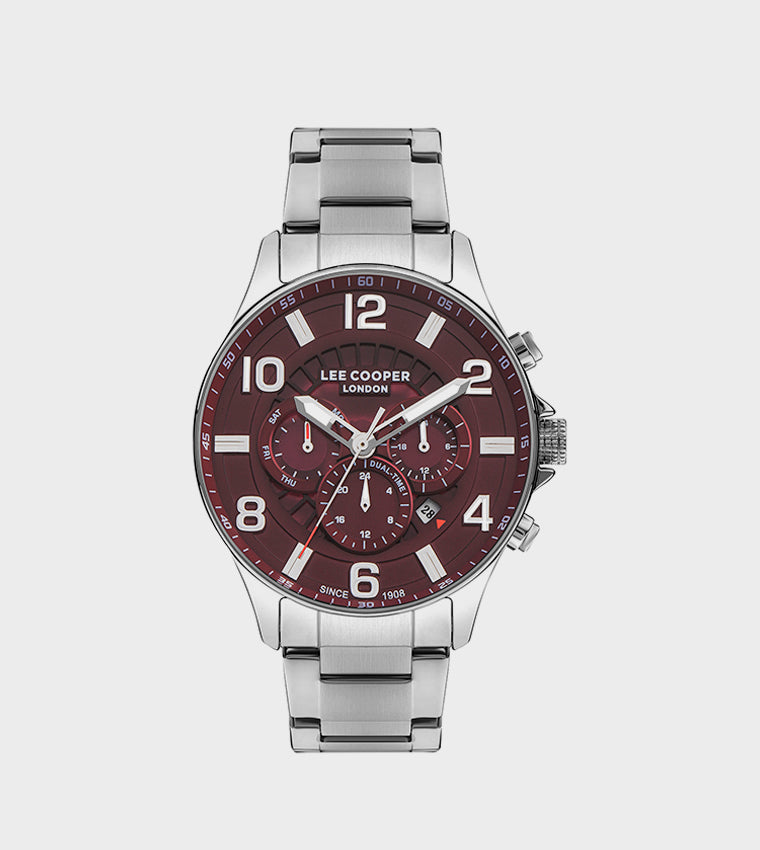 LEE COOPER Men’s Multi Function Red Dial Watch – LC07802-380