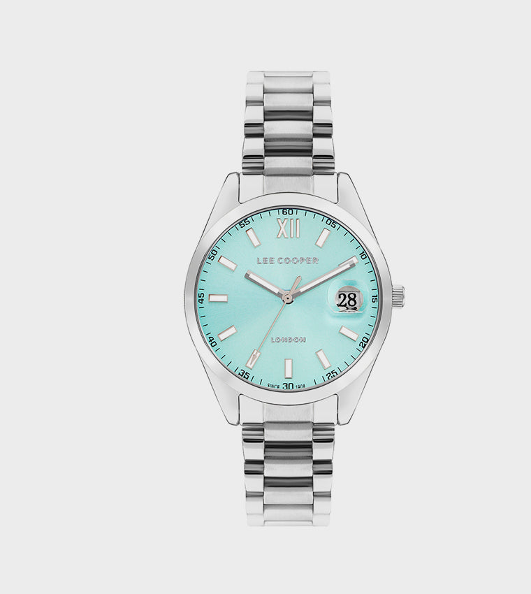 LEE COOPER Women’s Analog Blue Dial Watch – LC07827.370