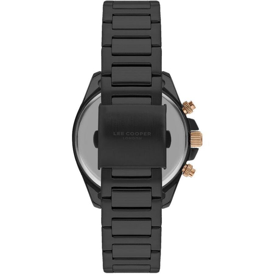 LEE COOPER Men’s Multi Function Black Dial Watch – LC07829.060