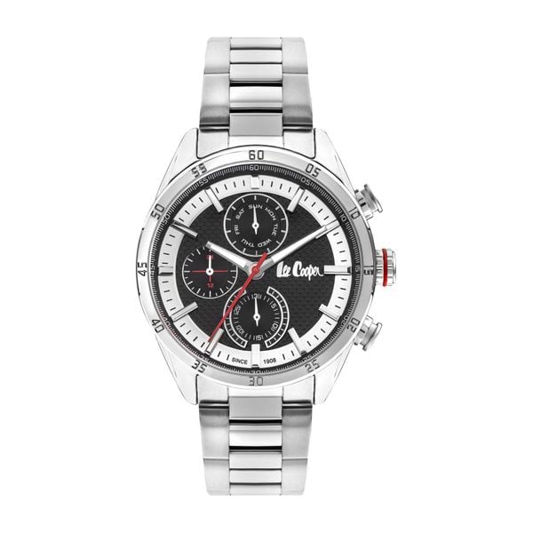 LEE COOPER Men’s Multi Function Black Dial Watch – LC07834.350
