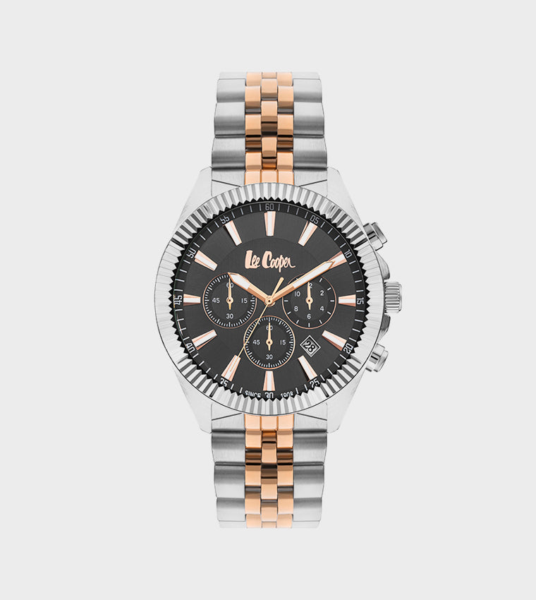 LEE COOPER Men’s Multi Function Grey Dial Watch – LC07838.560