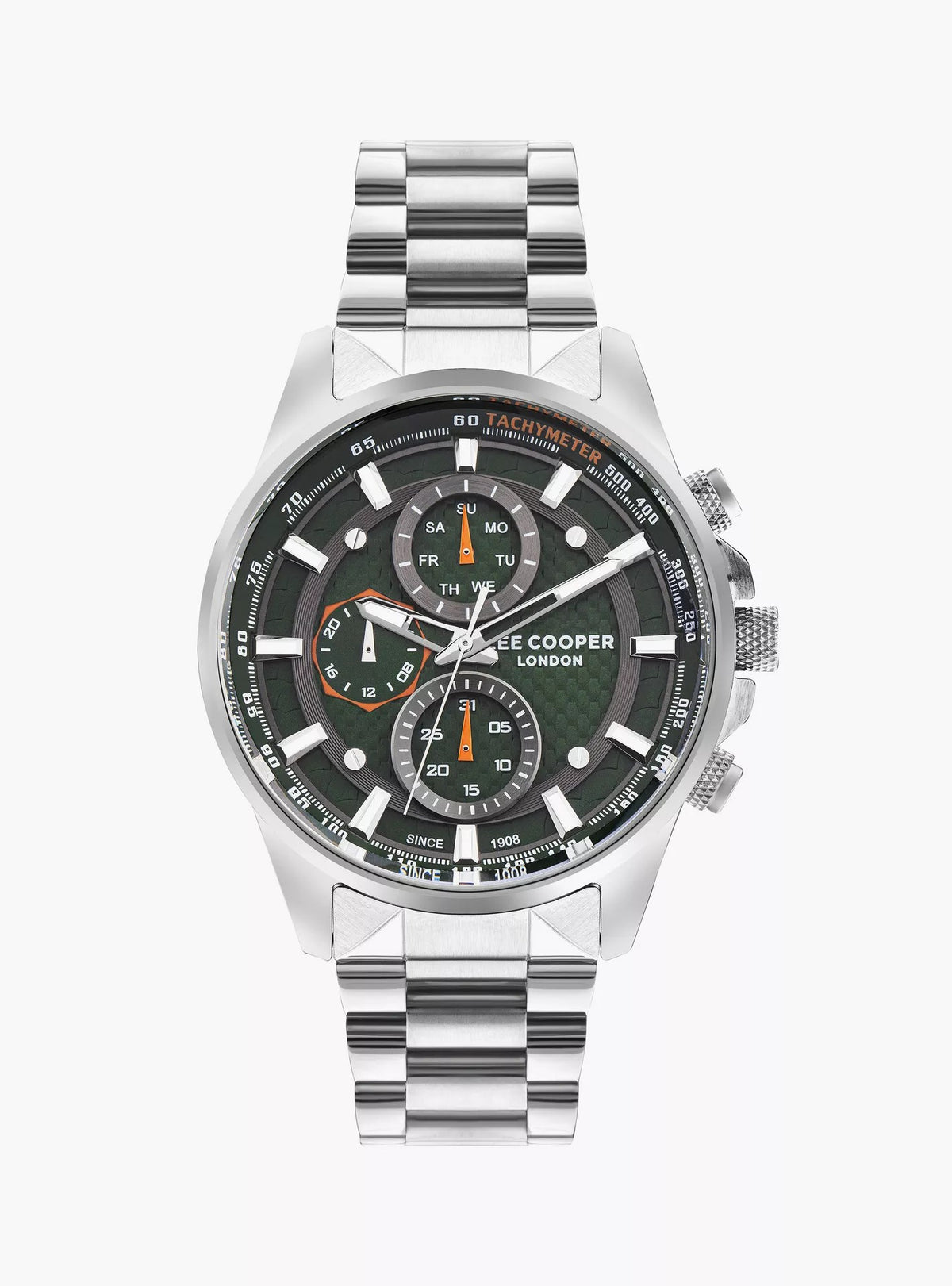 LEE COOPER Men’s Multi Function Green Dial Watch – LC07852.370