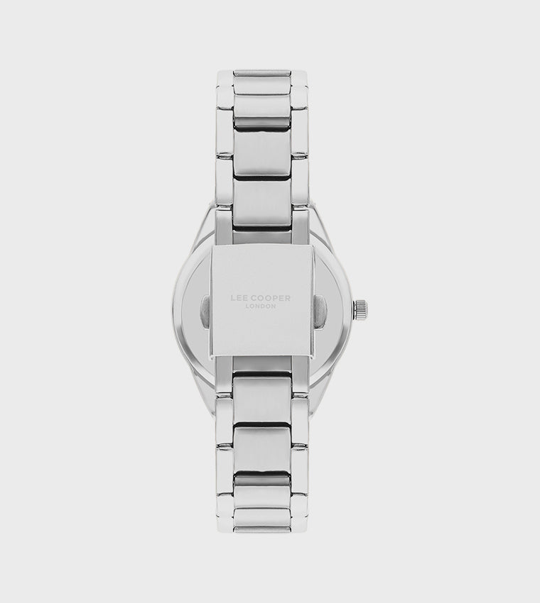 LEE COOPER Women’s Analog Silver Dial Watch – LC07863.390