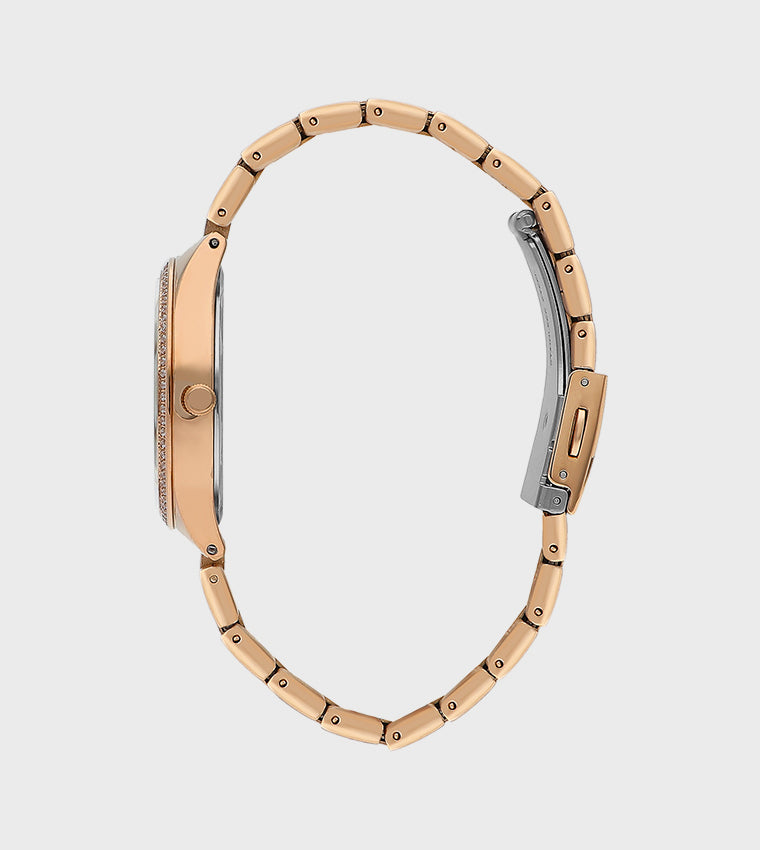 LEE COOPER Women’s Analog Silver Dial Watch – LC07863.430