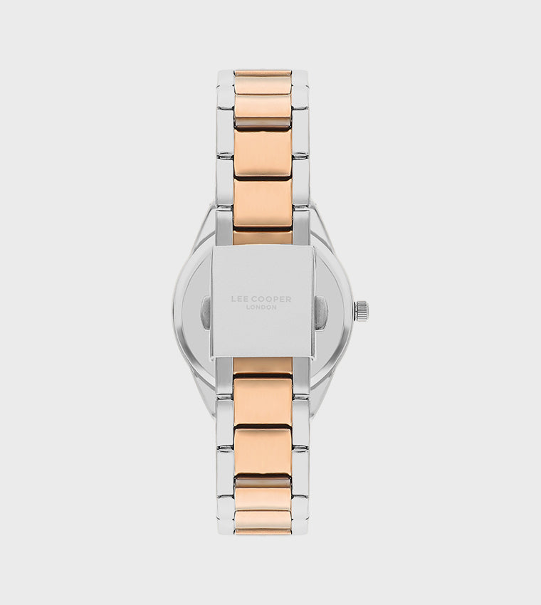 LEE COOPER Women’s Analog Silver Dial Watch – LC07863.530