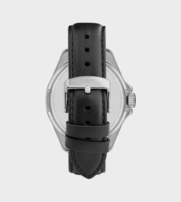 LEE COOPER Men’s Analog Black Dial Watch – LC07870.351