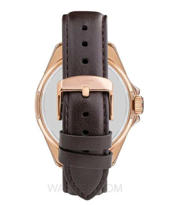 LEE COOPER Men’s Analog Black Dial Watch – LC07870.464